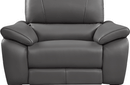 2934 Dark Grey Sofa Set with electric recliners