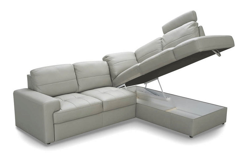 Ella Sectional Right w/Bed & Storage Sofa
