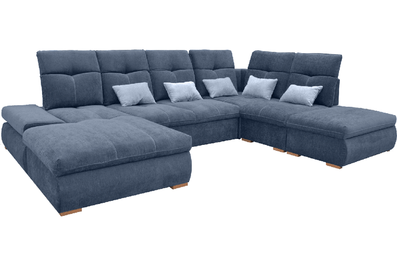 Opera Sectional Left Sofa with bed and storage
