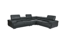 2119 Dark Grey Sectional Sofa
