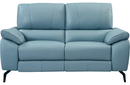 2934 Blue Loveseat with electric recliners