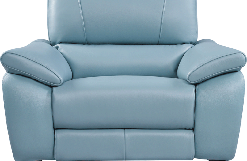 2934 Blue Chair with electric recliners