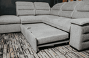 Oliver Sectional Sofa-Bed Gray