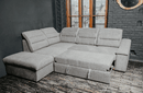 Oliver Sectional Sofa-Bed Gray