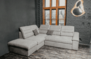 Oliver Sectional Sofa-Bed Gray