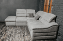 Oliver Sectional Sofa-Bed Gray
