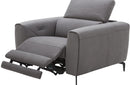 Scuzzo Reclining Motion Sofa Set Grey