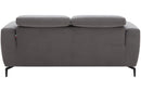 Scuzzo Fabric Motion Sofa Gray