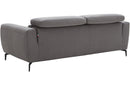 Scuzzo Reclining Motion Sofa Set Grey