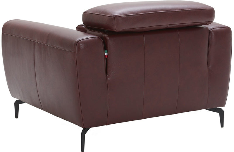 Scuzzo Fabric Motion Chair Merlot