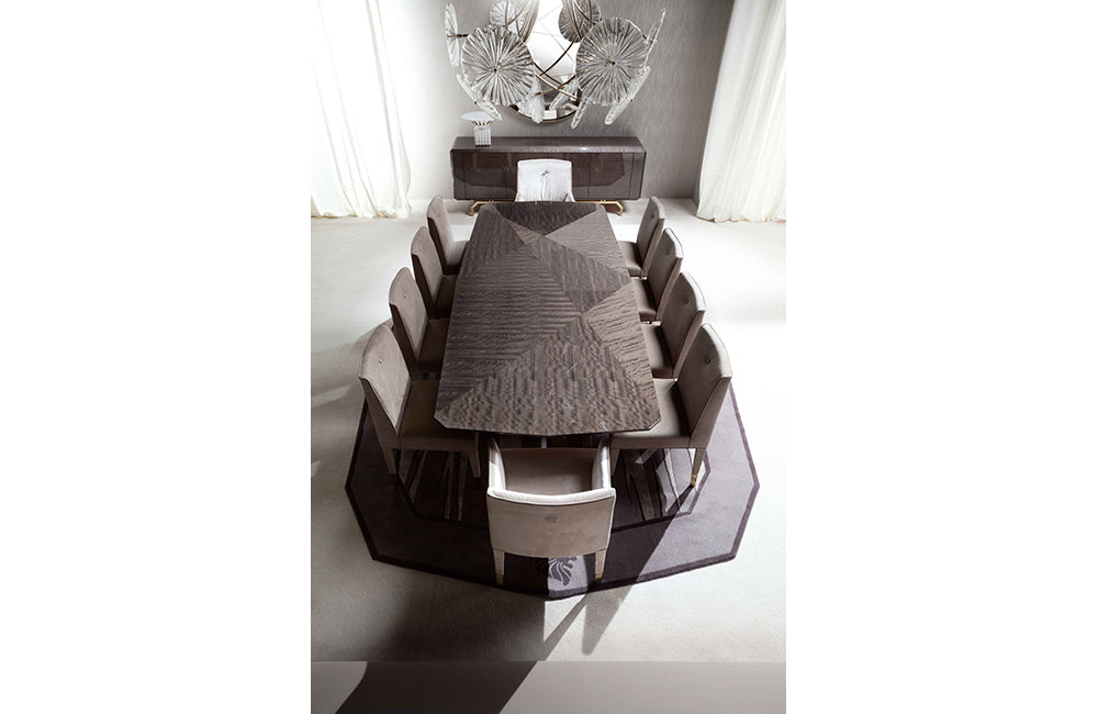 Infinity Table Rectangle Infinity Rectangular table with Wooden base | Paramus Mega Furniture
