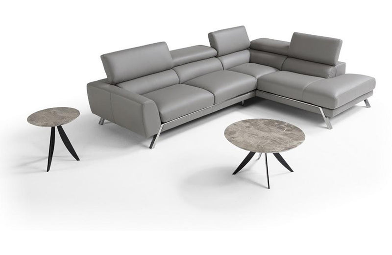 Alcott Grey Sectional Sofa