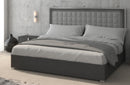 Madrid Grey Matt 5 PC Bedroom Set