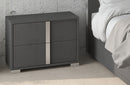 Madrid Grey Matt 5 PC Bedroom Set