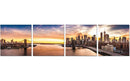 Premium Acrylic Wall Art New York Sunset