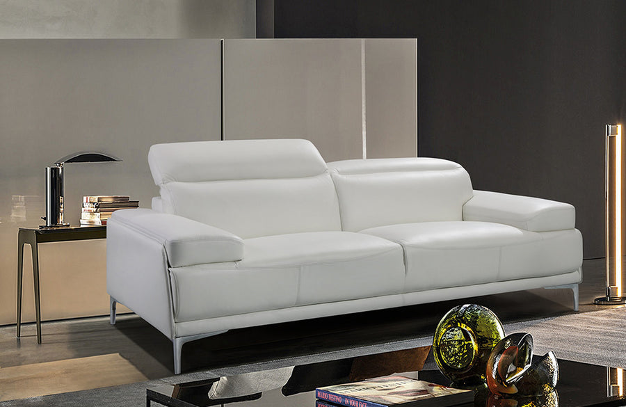 White ソファ Joseph White Sofa Set | Paramus Mega Furniture