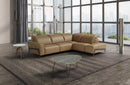 Alvin Taupe Leather Reclining Sectional Sofa