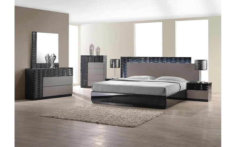 Ralf Black and Grey Bedroom