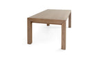Rhine Ash Gray Dining Table with 2 extensions