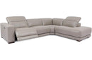 Austin Taupe  4 PC Leather Sectional Sofa