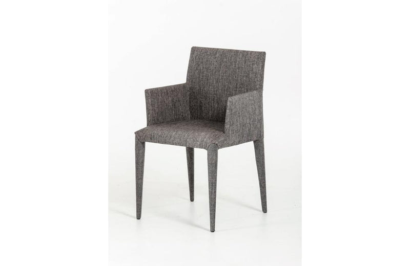 Medford Modern Gray Fabric Dining Chair
