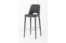 Williamette Modern Fabric Bar Stool Gray
