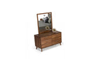 Soria Modern Walnut Dresser
