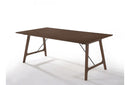 Oritz Mid-Century Modern Walnut Dining Table