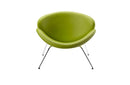 Anais Contemporary Leatherette Accent Chair Green
