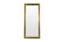 Regal Modern Crocodile Lacquer Mirror Gold