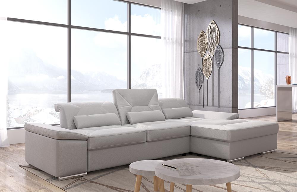 Alpine X Functional Sectional In Silver