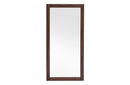 Modrest Amberlie Modern Walnut Floor Mirror