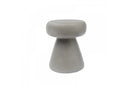 Modrest Boyd Modern Grey Concrete Round Stool