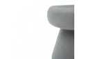 Modrest Boyd Modern Grey Concrete Round Stool