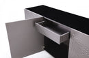 Modrest Antonio Grey Powder Coating Buffet