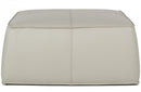 Divani Casa April Modern Leather Square Ottoman