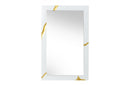 Modrest Aspen Modern White Mirror