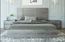 Nova Domus Asus Italian Modern Elm Grey Bed
