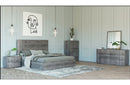 Nova Domus Asus Italian Modern Elm Grey Bed