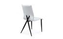 Xyla - Modern White & Black Dining Chair (Set of 2)