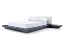 Modrest Opal Modern Wenge & White Platform Bed