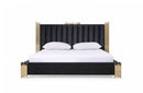 Modrest Token Modern Black & Gold Bed