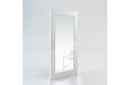 Modrest Beth Modern White Floor Mirror