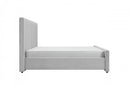 Modrest Beverly Modern Grey Velvet Bed