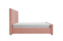 Modrest Beverly Modern Mauve Velvet Bed
