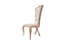 Modrest Bonnie Beige Velvet & Rose Gold Dining Chair (Set of 2)