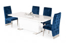 Modrest Bono "T" Modern White Dining Table