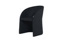 Modrest Brea Charcoal Fabric Dining Chair