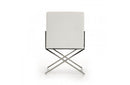 Modrest Capra Modern White Leatherette Dining Chair