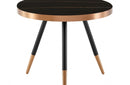 Modrest Cayson Modern Black Ceramic Small Coffee Table